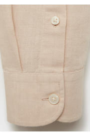 thumbnail: Mango Man linnen casual overhemd beige