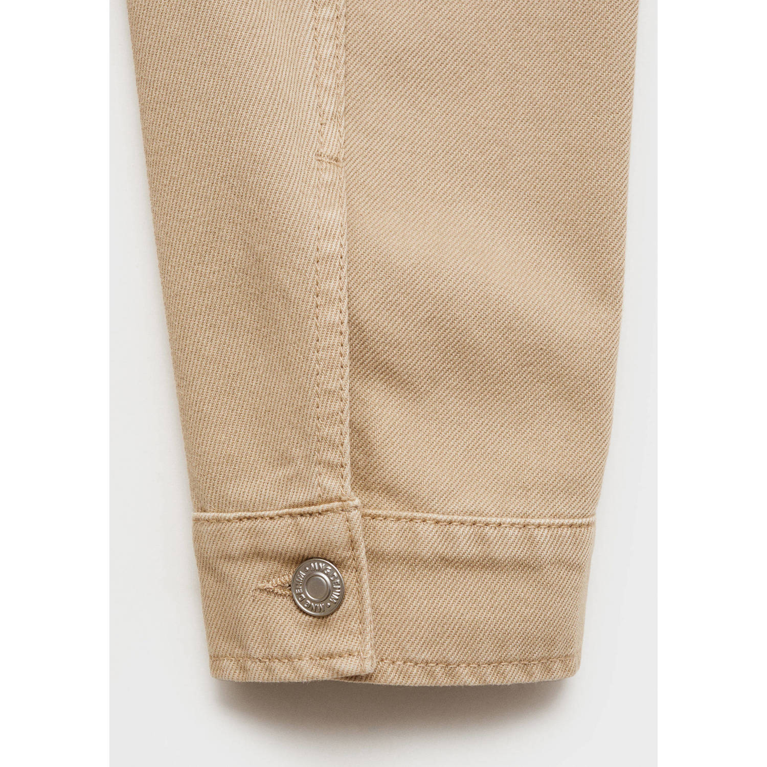 Mango Man spijkerjas beige