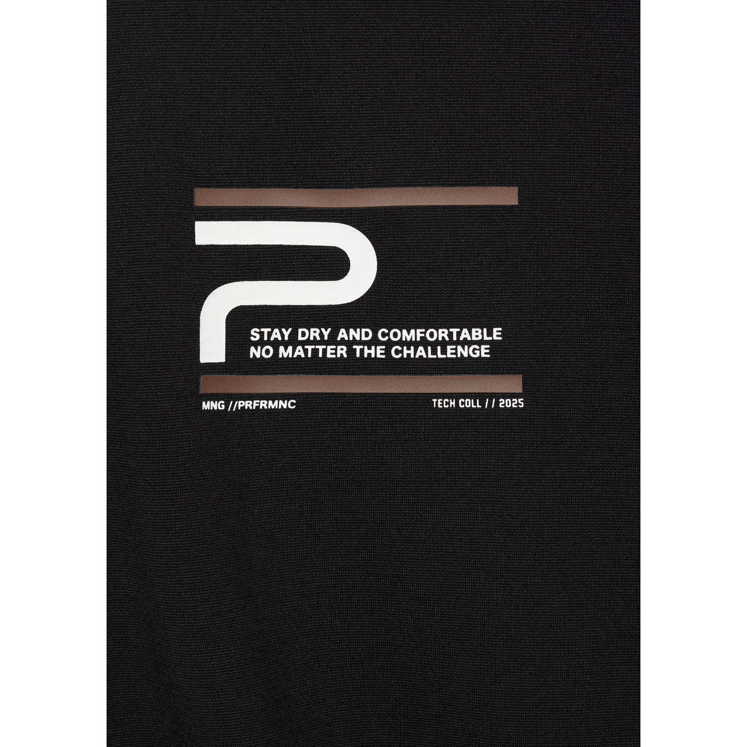 Mango Man T-shirt zwart