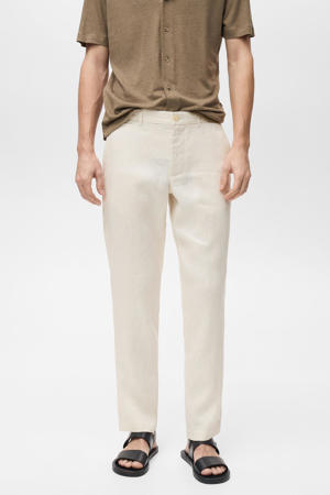 slim pantalon ecru