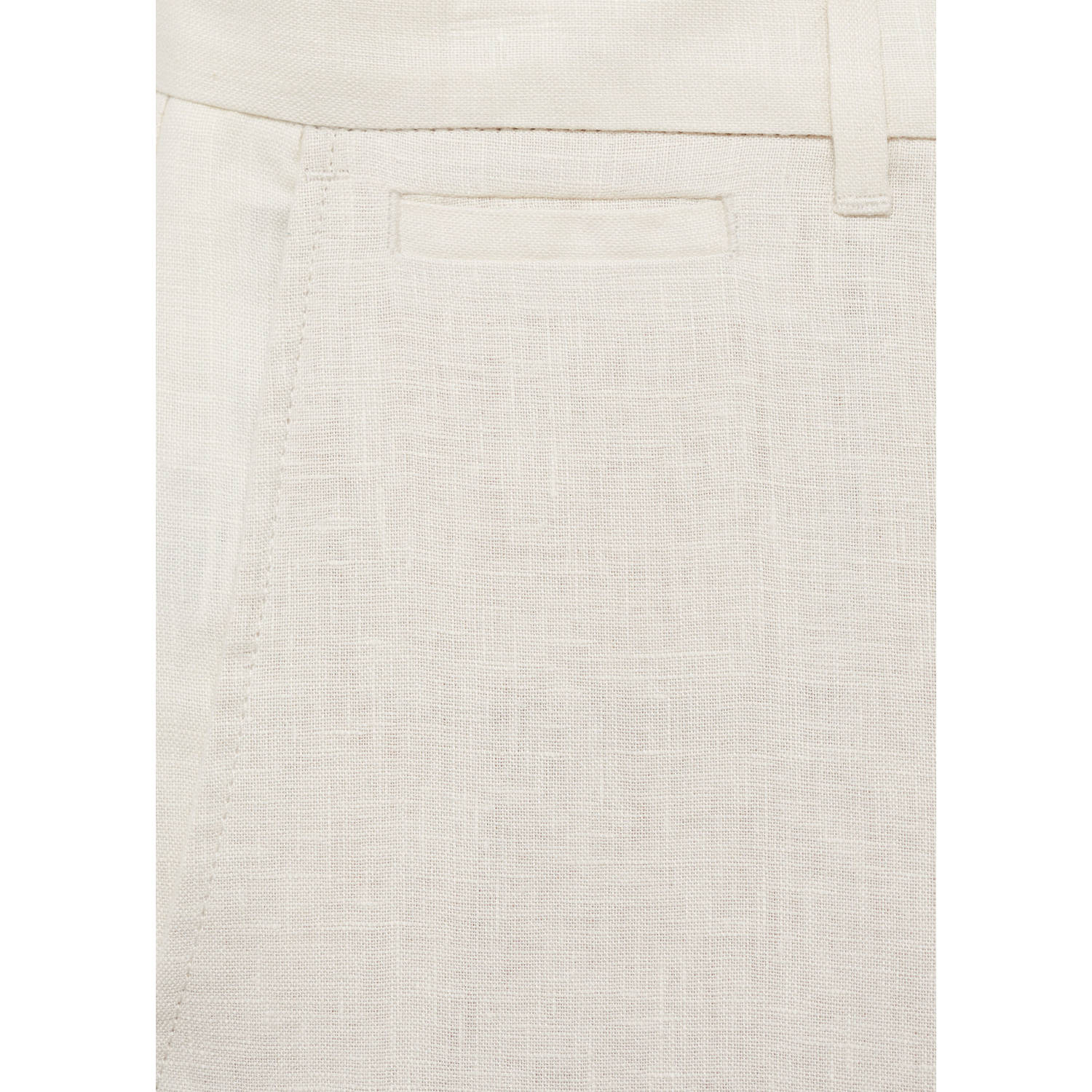 Mango Man slim pantalon ecru