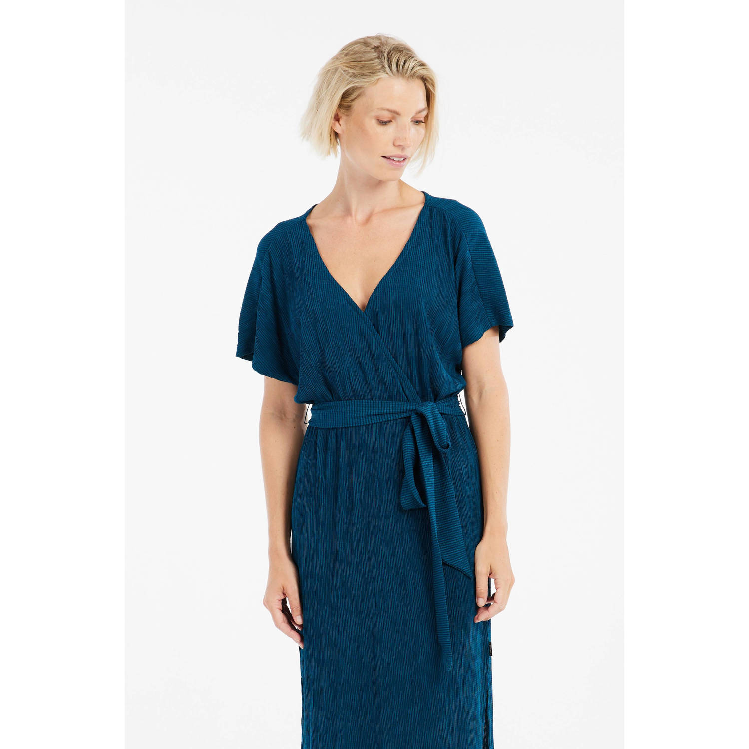 Protest zomerjurk blauw
