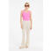 Protest singlet roze rib gebreid
