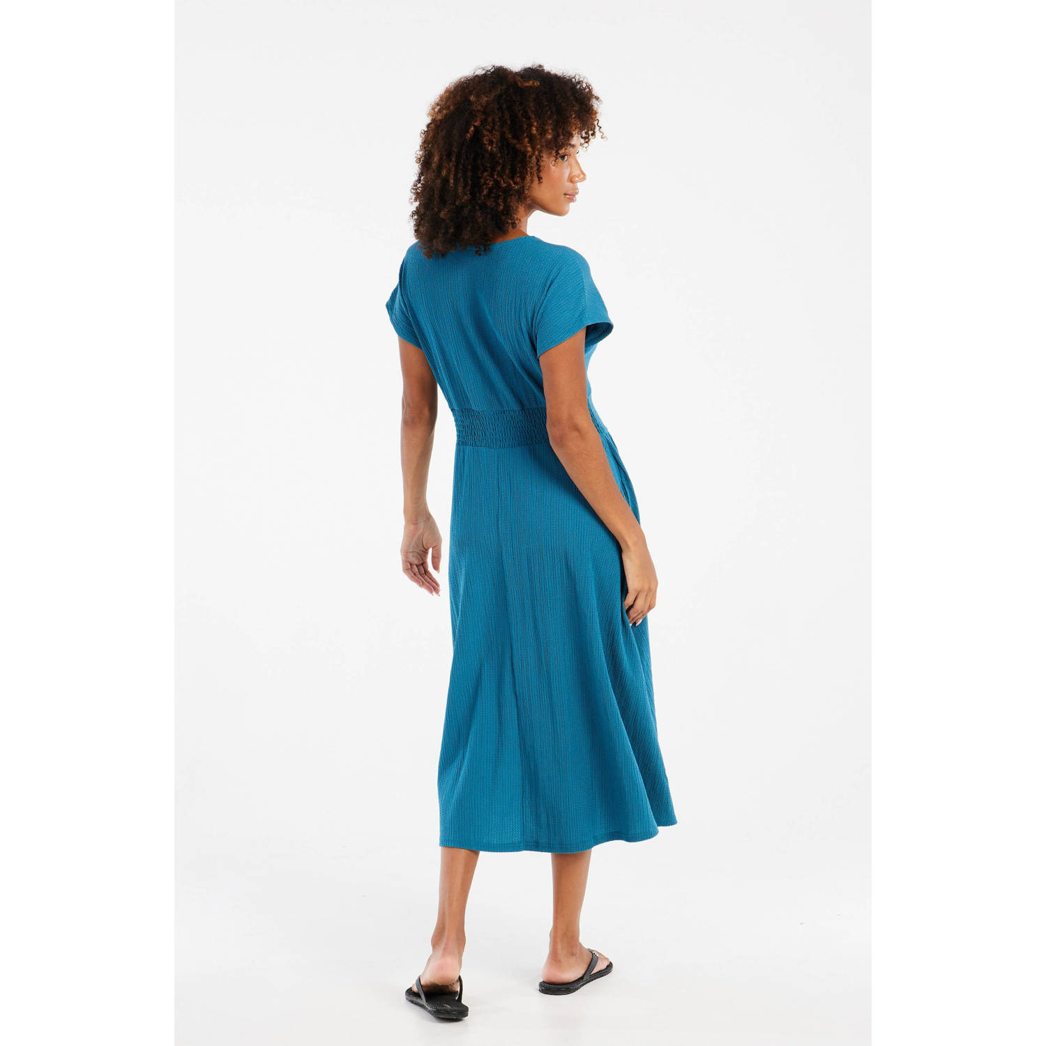 Protest zomerjurk blauw