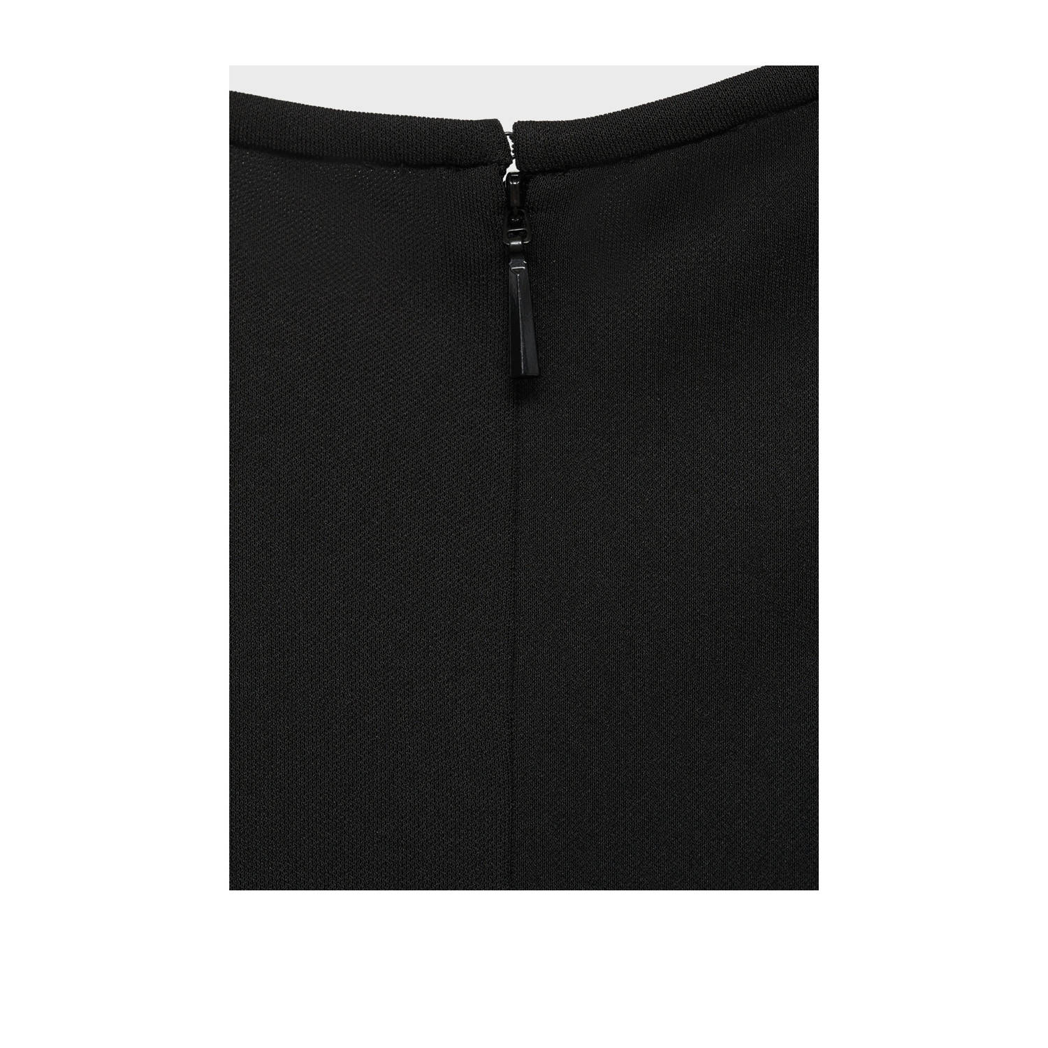 Mango midi jurk zwart