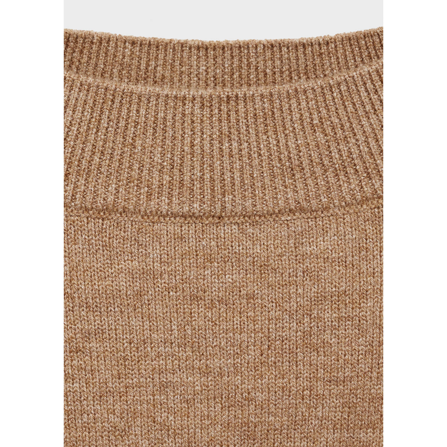 Mango gebreide trui beige