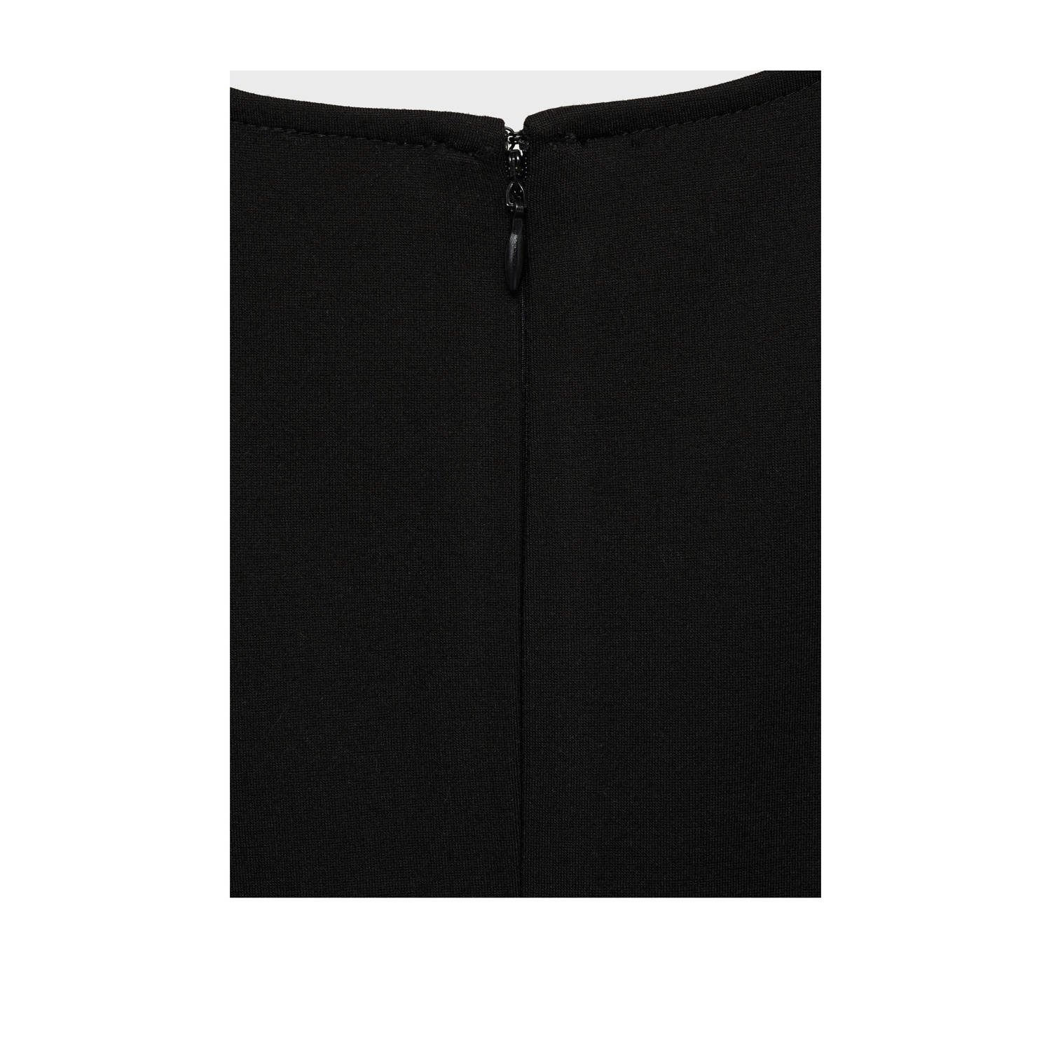 Mango midi jurk zwart