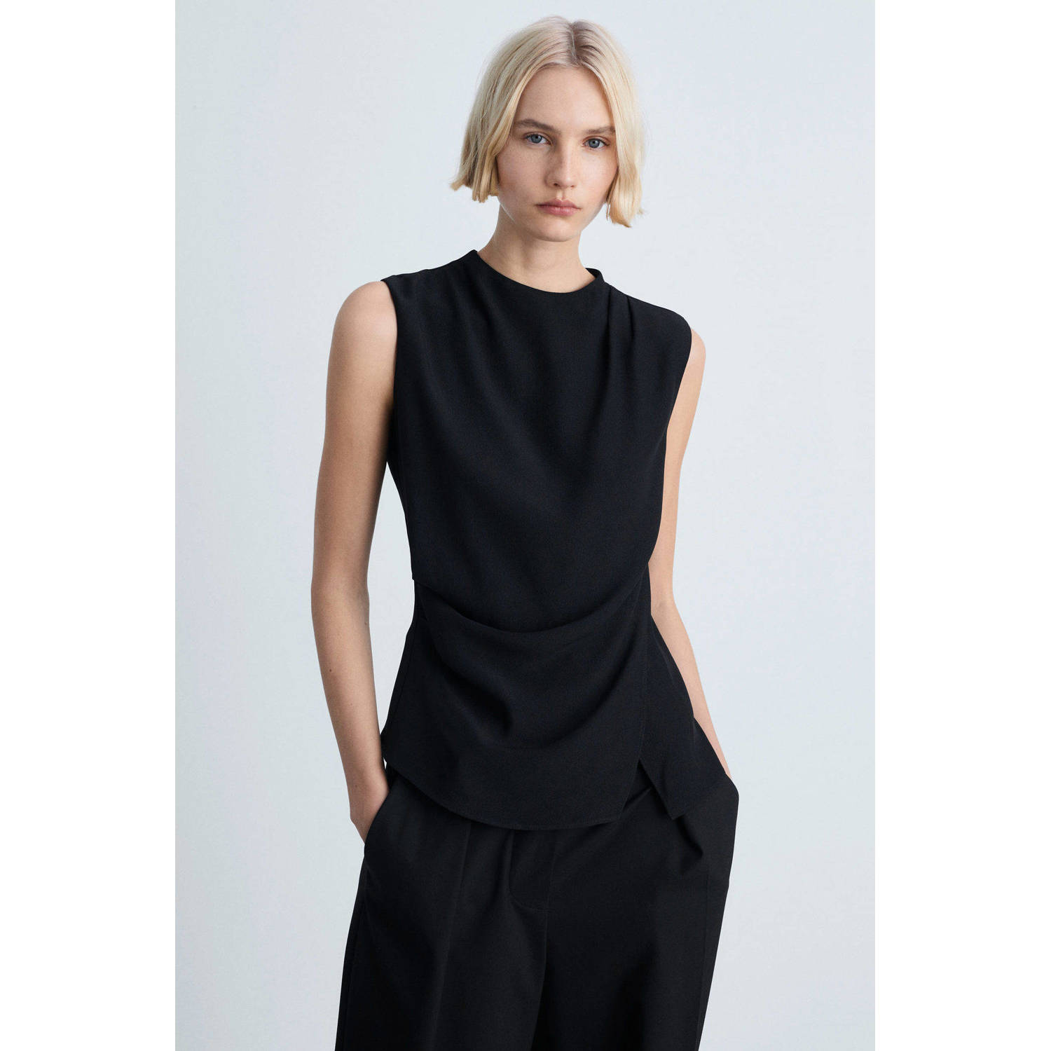 Mango top zwart