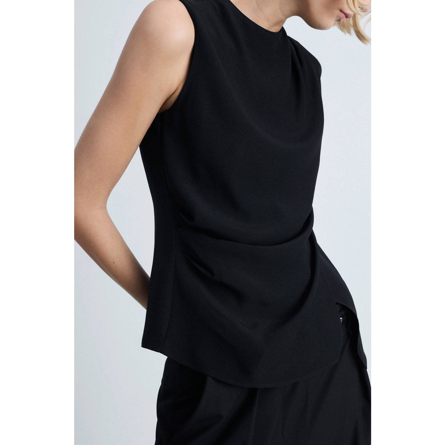 Mango top zwart