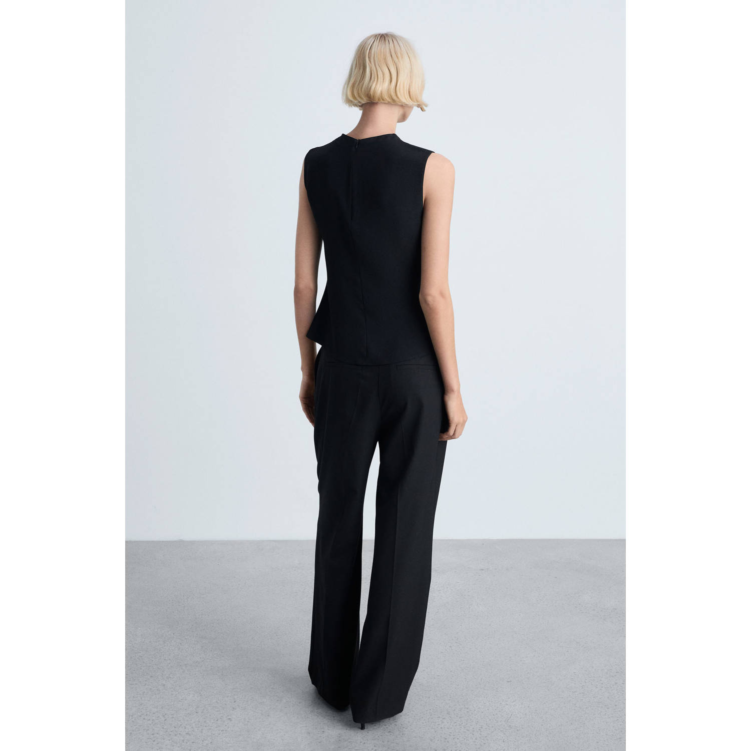Mango top zwart