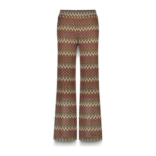 Summum flared regular waist casual broek multi afbeelding