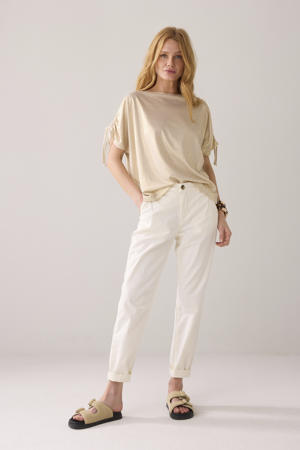 denim slim regular waist chino wit