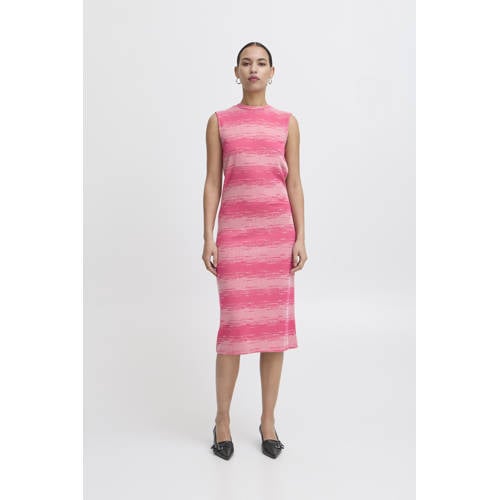ICHI zomerjurk roze afbeelding
