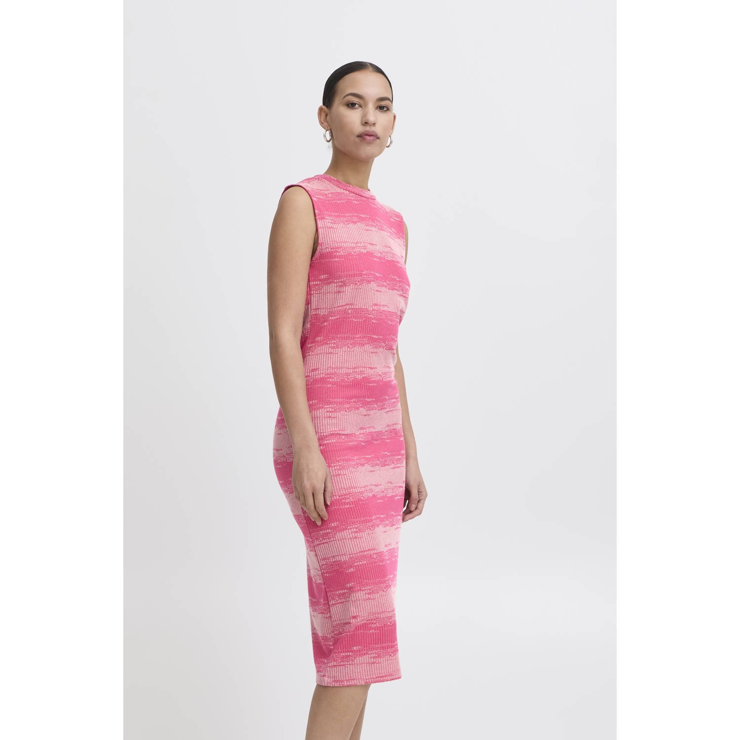 ICHI zomerjurk roze