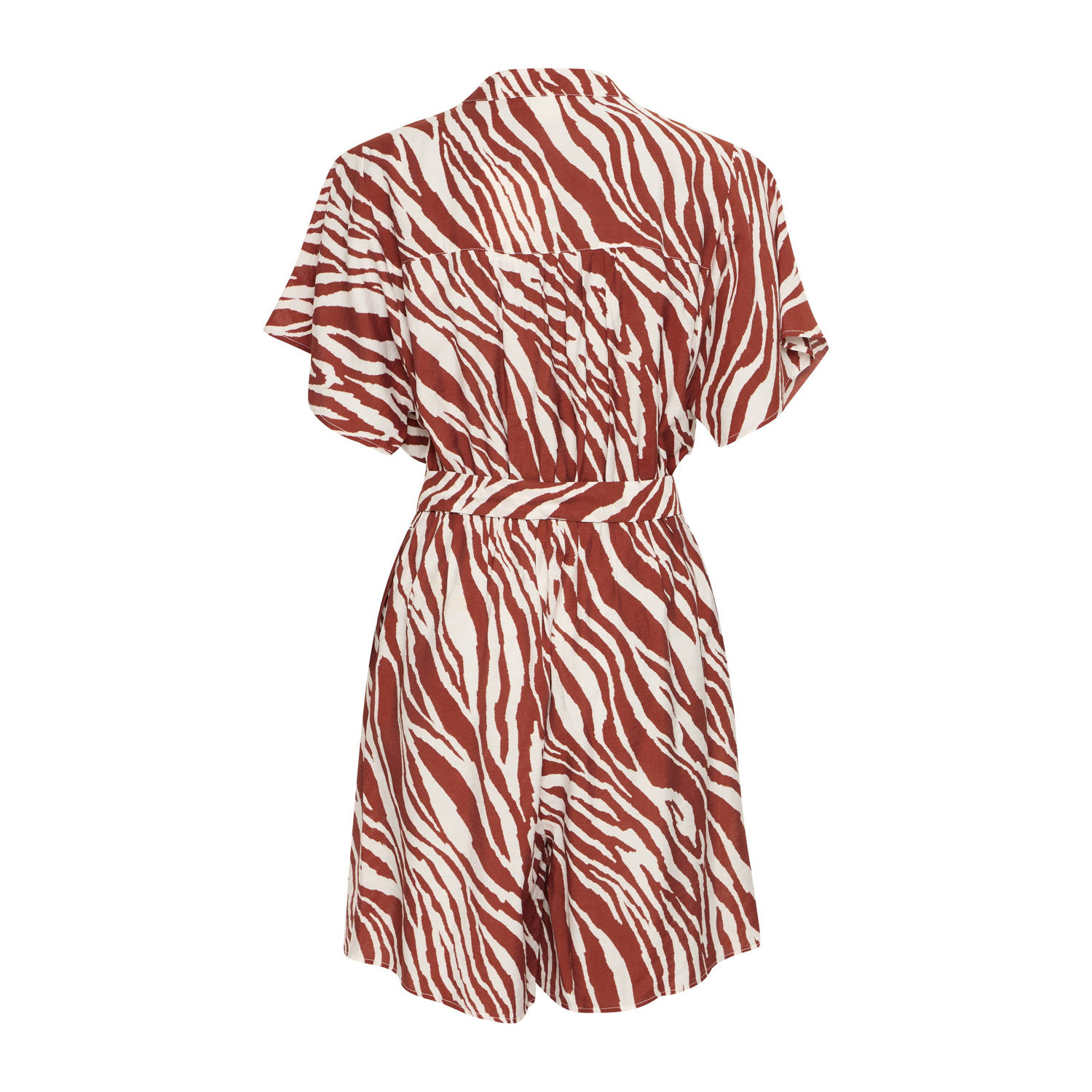 ICHI rood regular playsuit
