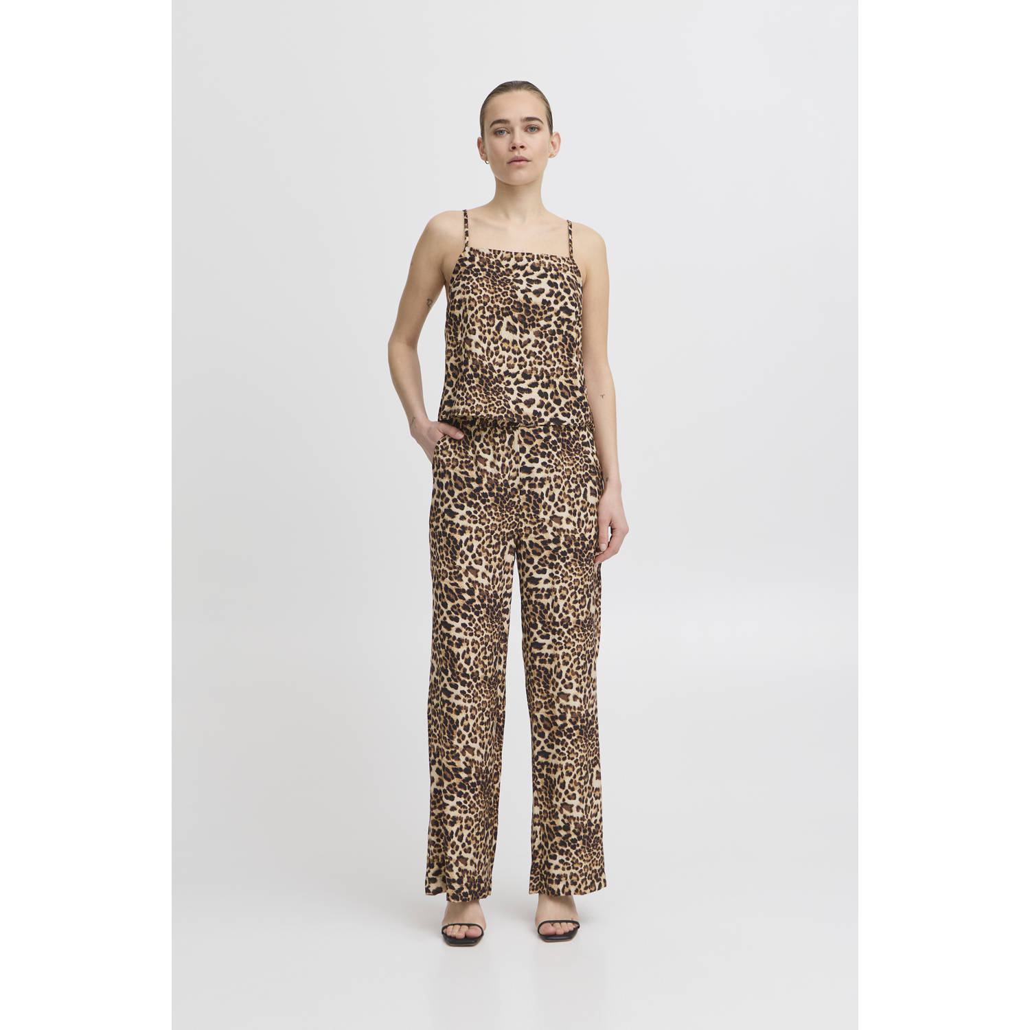 ICHI broek panterprint