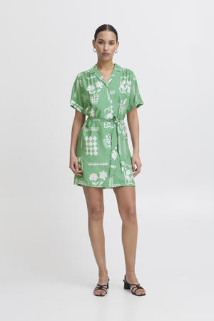 blousejurk lichtgroen