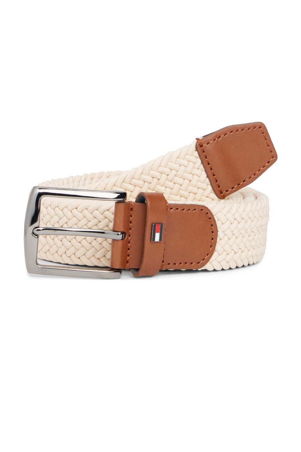 Tommy Hilfiger riem Denton Elastic beige