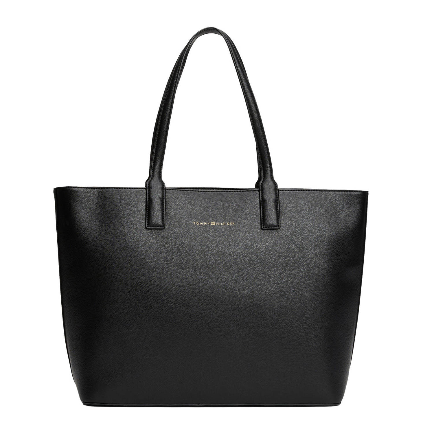 Tommy Hilfiger shopper TH Logotape zwart