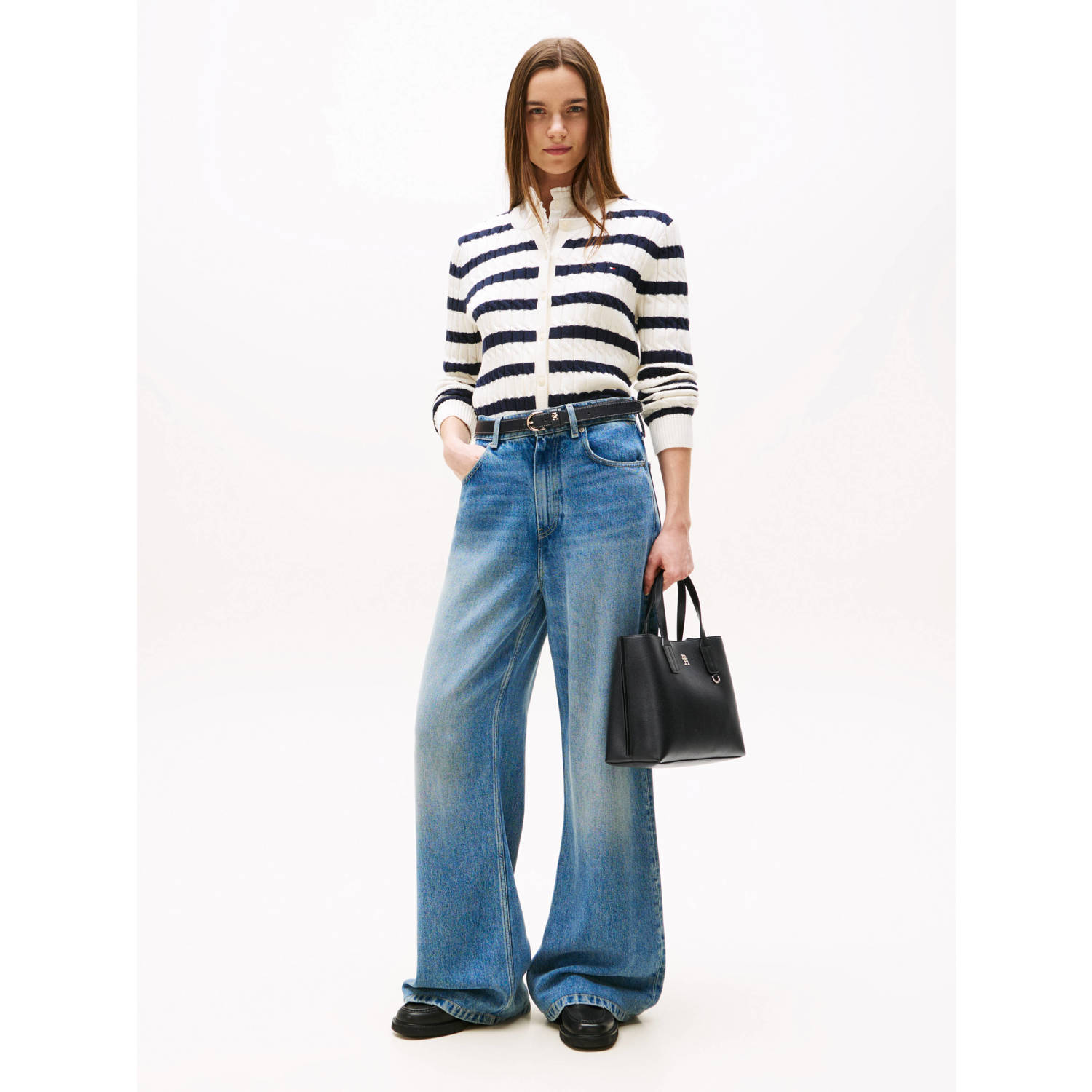 Tommy Hilfiger mini handtas TH Distinct zwart