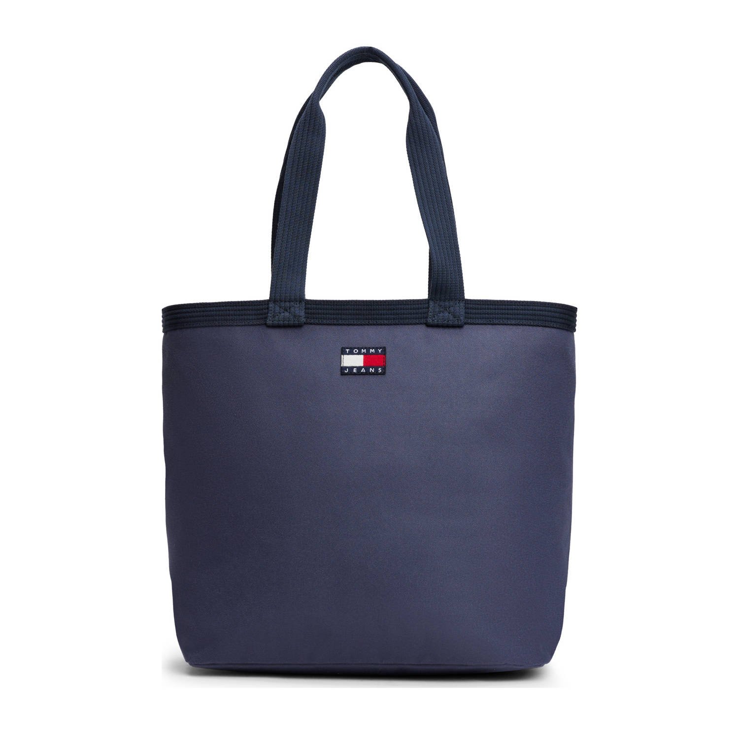 Tommy Jeans shopper TJM Collegiate donkerblauw