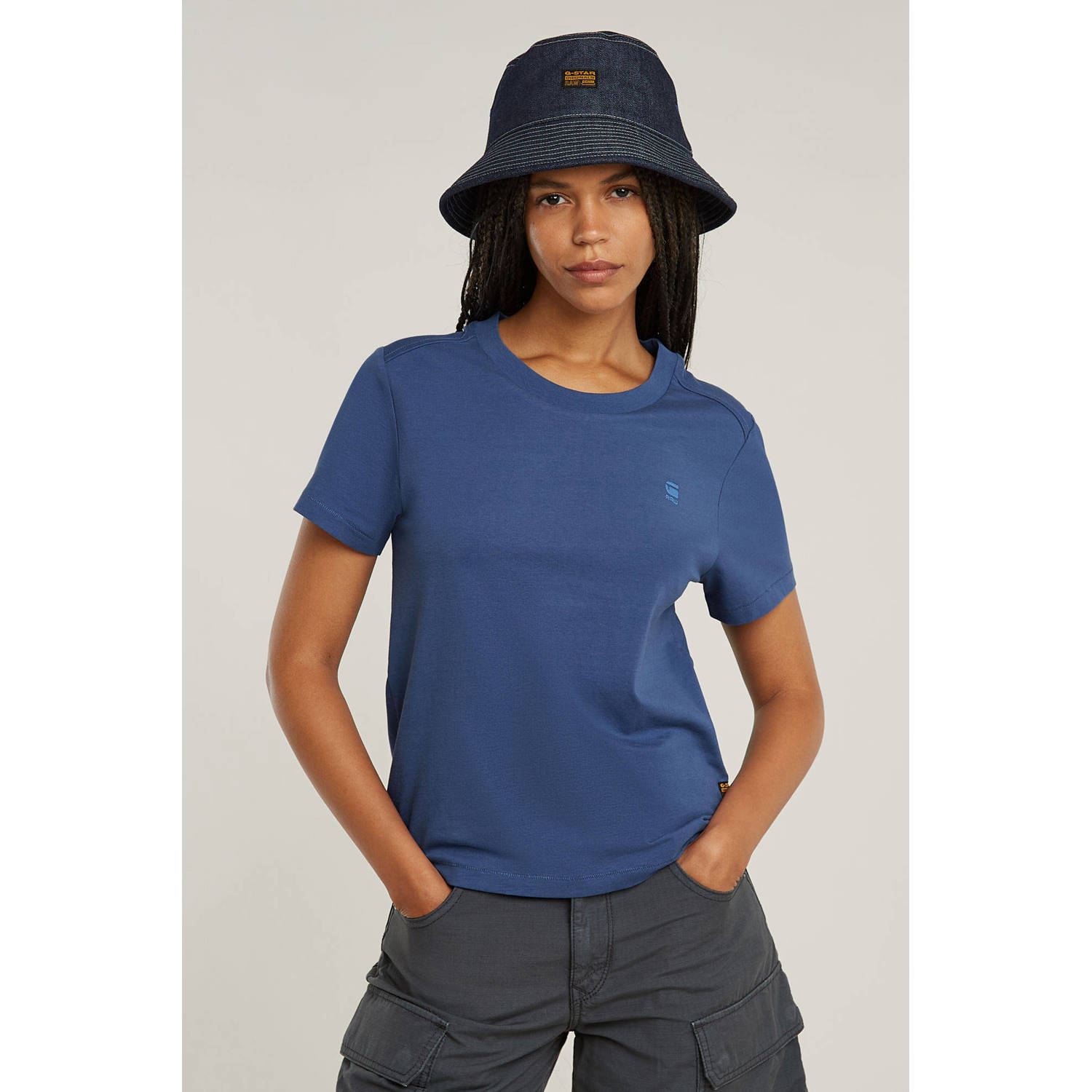 G-STAR T-shirt blauw