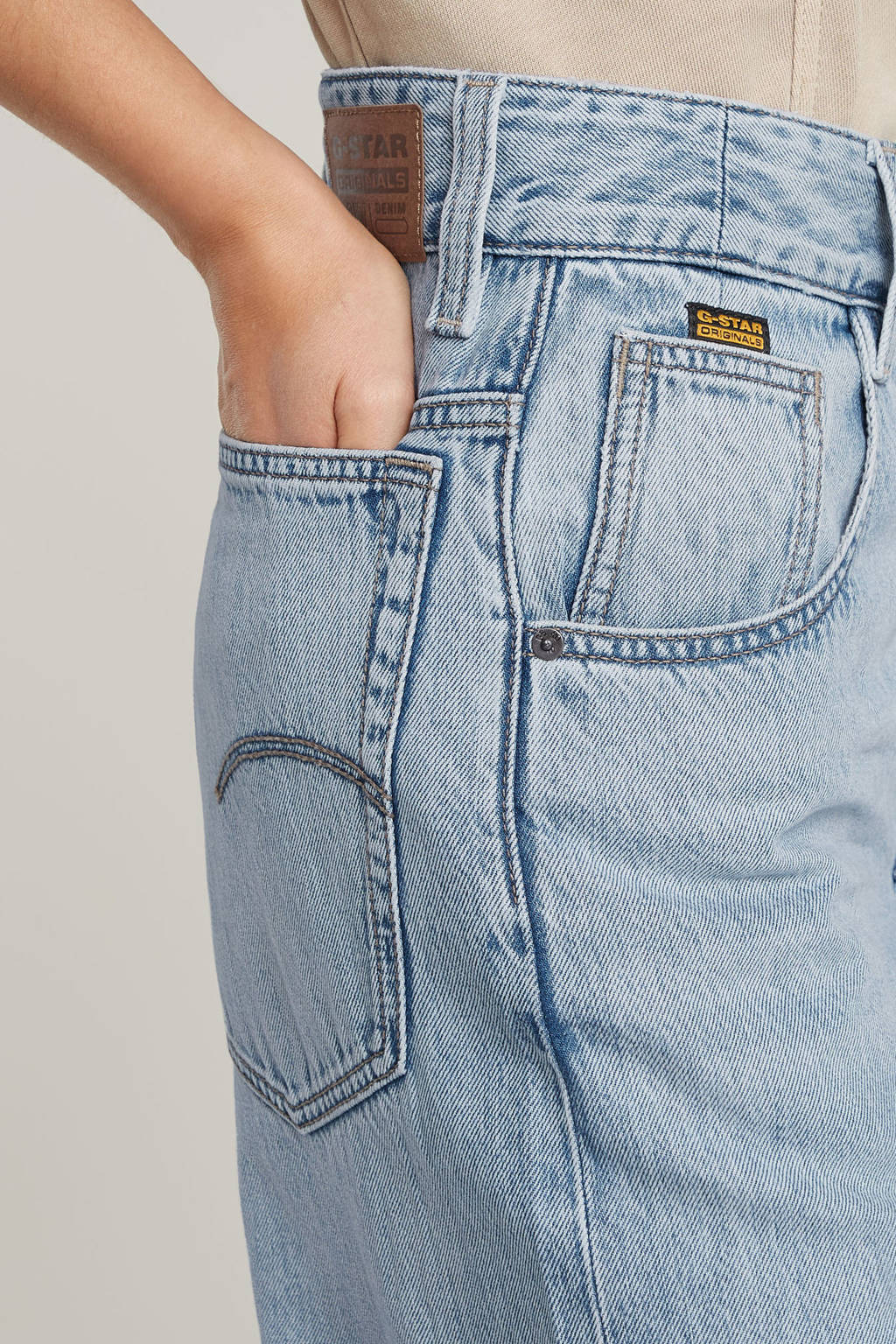G-Star Skater Long Pocket High Loose Jeans - Grijs