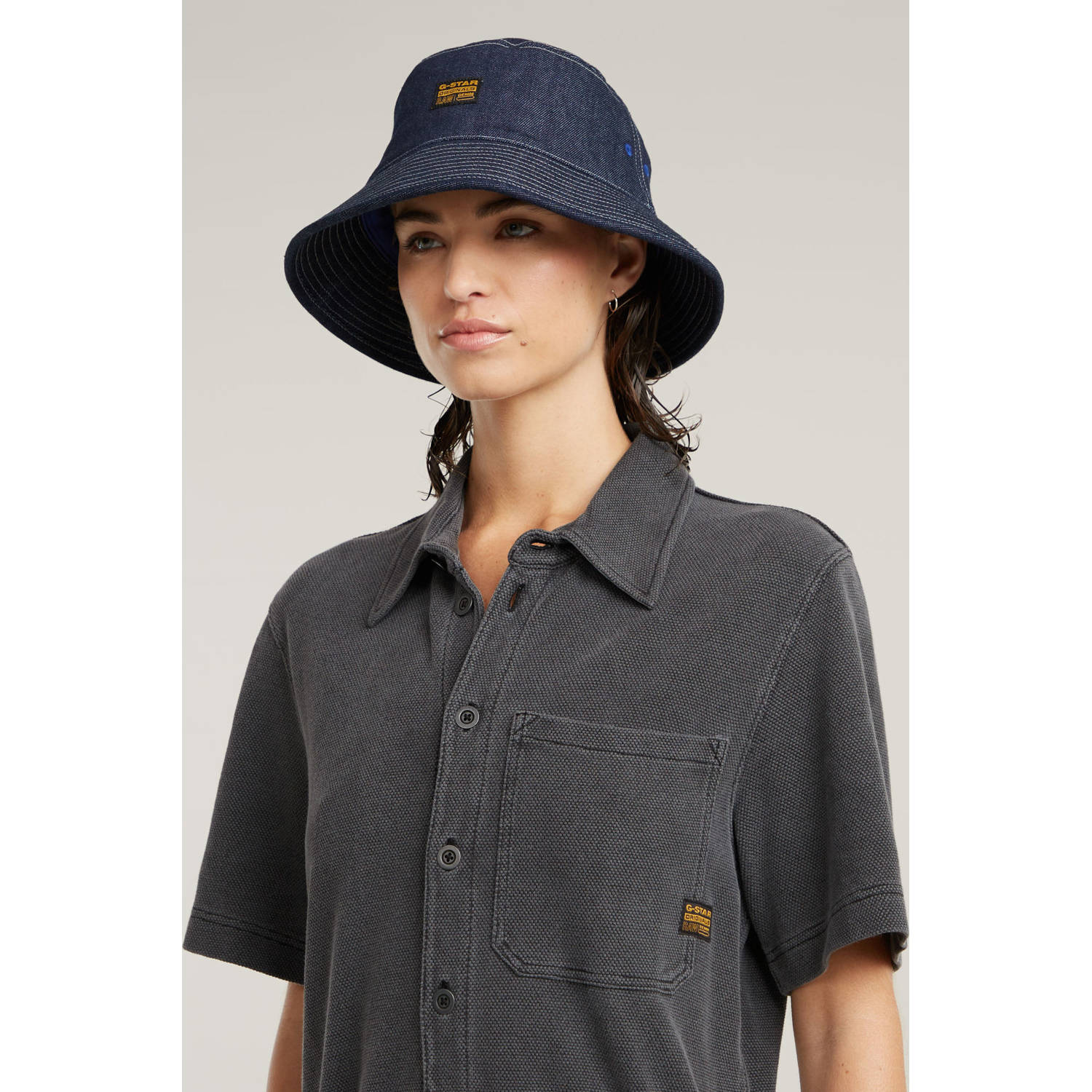 G-STAR relaxed jumpsuit zwart