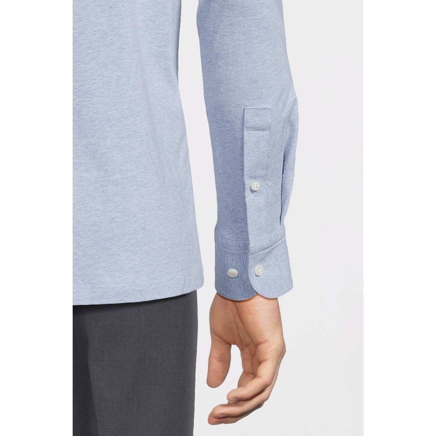 BOSS relaxed polo lichtblauw