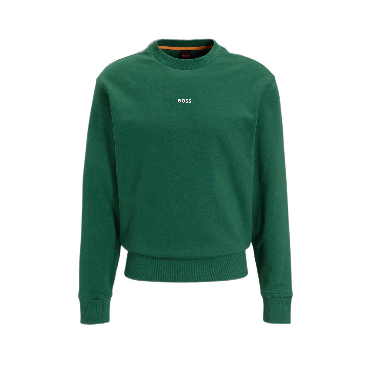 BOSS ORANGE Heren Truien & Vesten Wesmallcrew 10244192 01 Groen