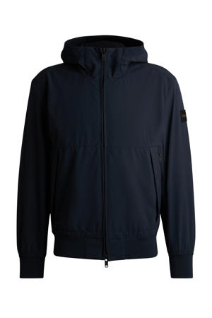 softshell jas blauw