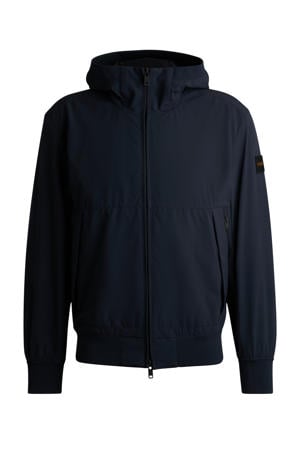 softshell jas blauw
