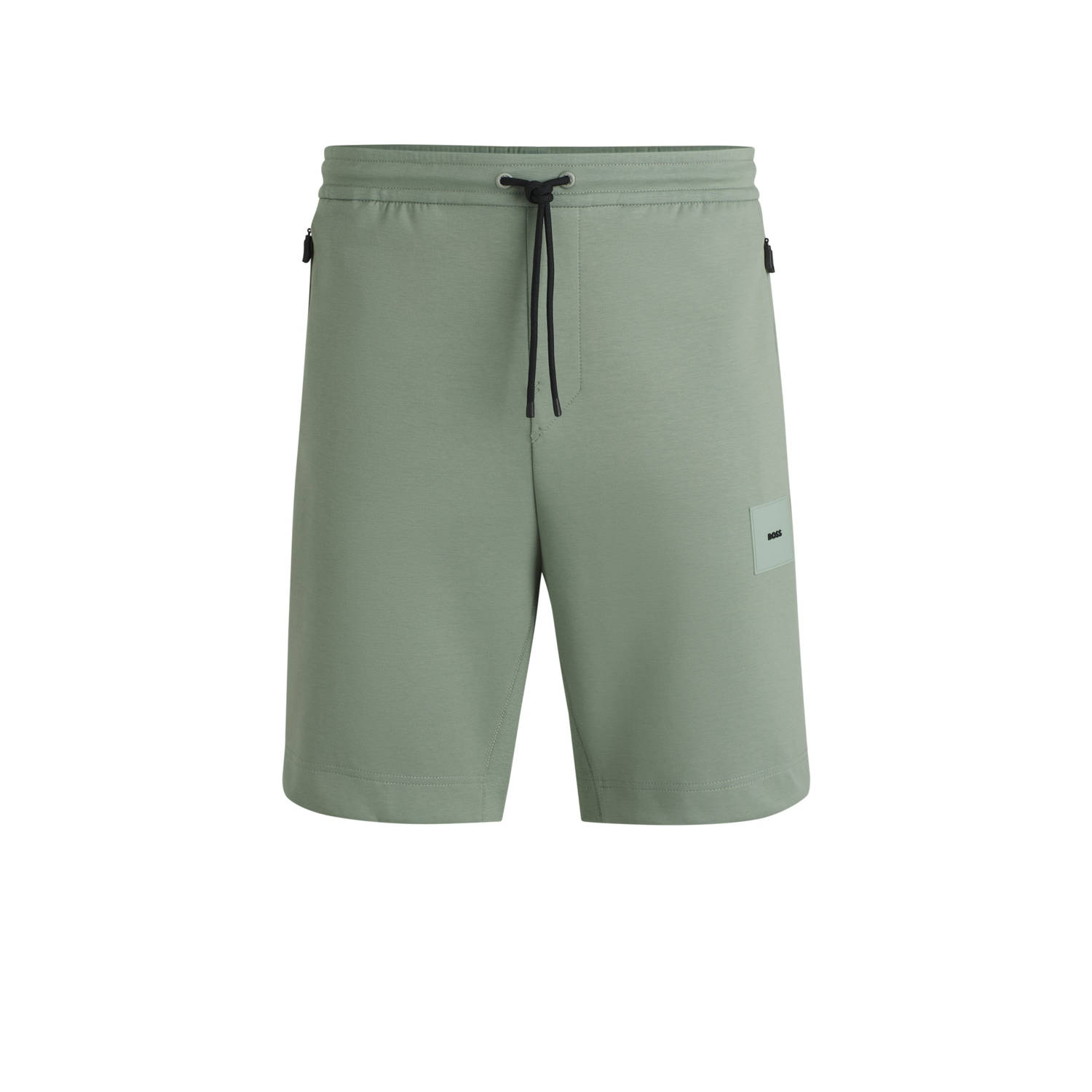 BOSS regular sweatshort groen
