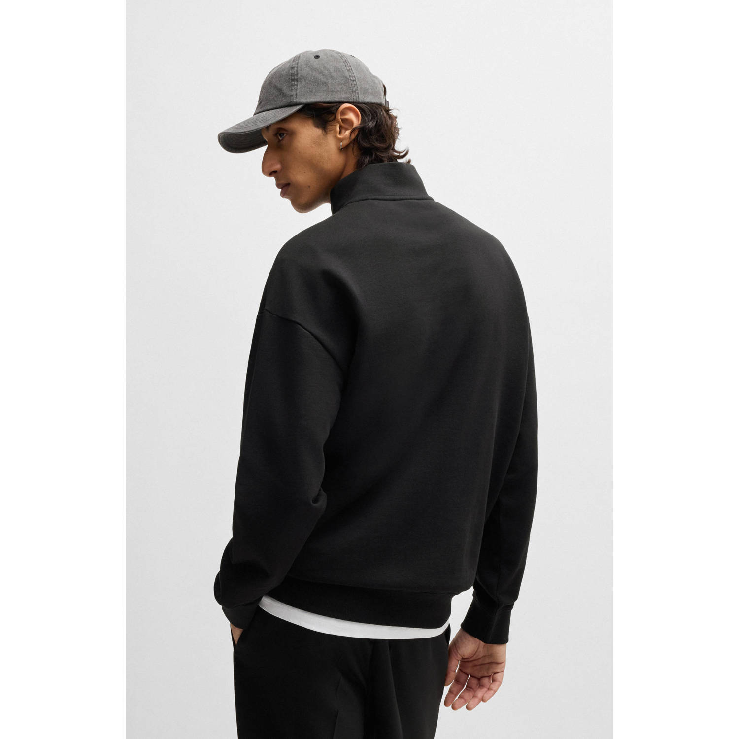 HUGO sweater zwart