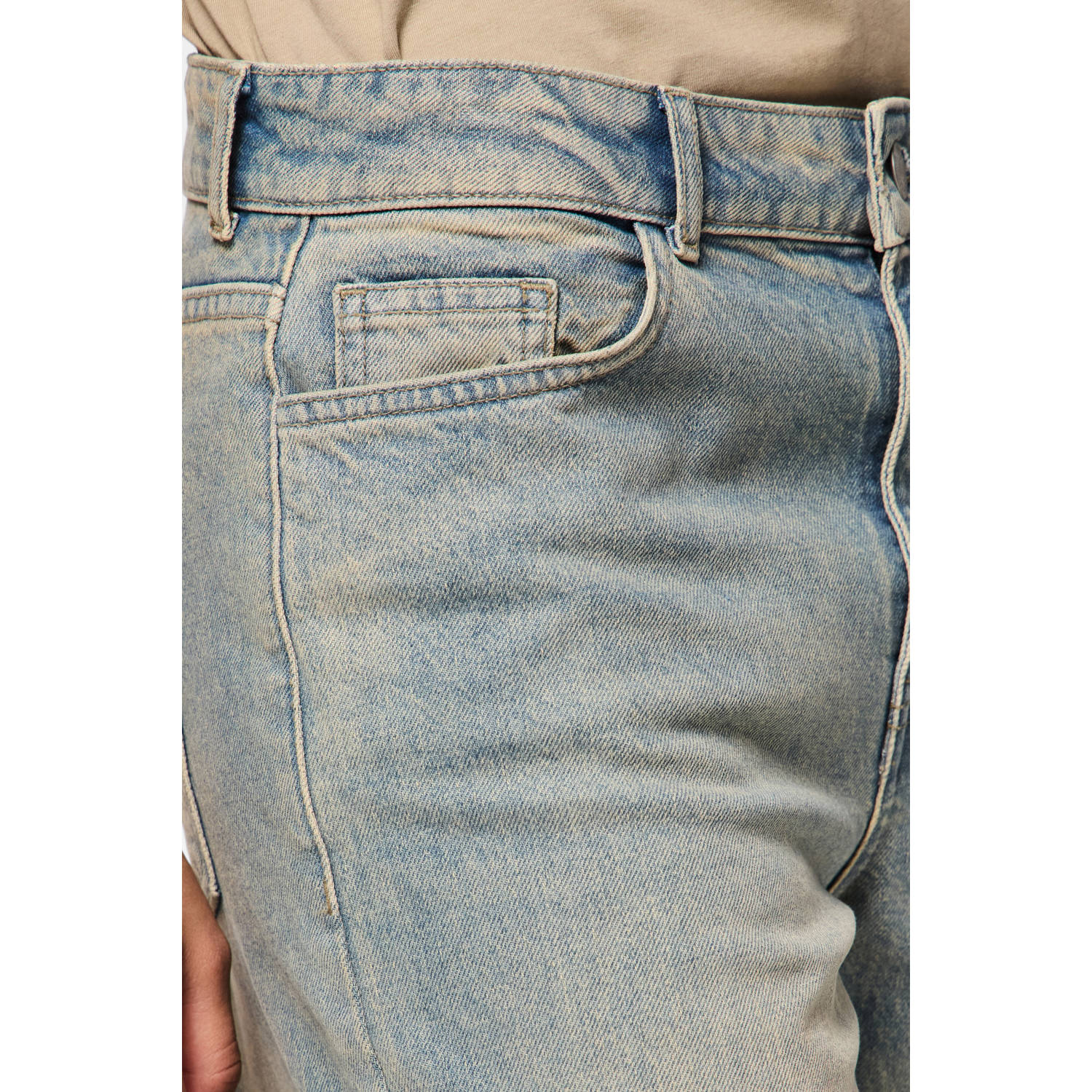 PIECES medium blue denim