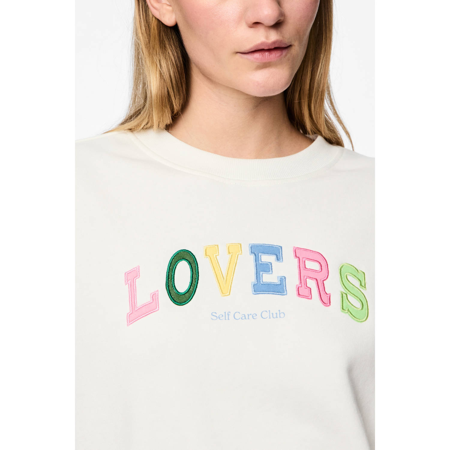 PIECES sweater ecru