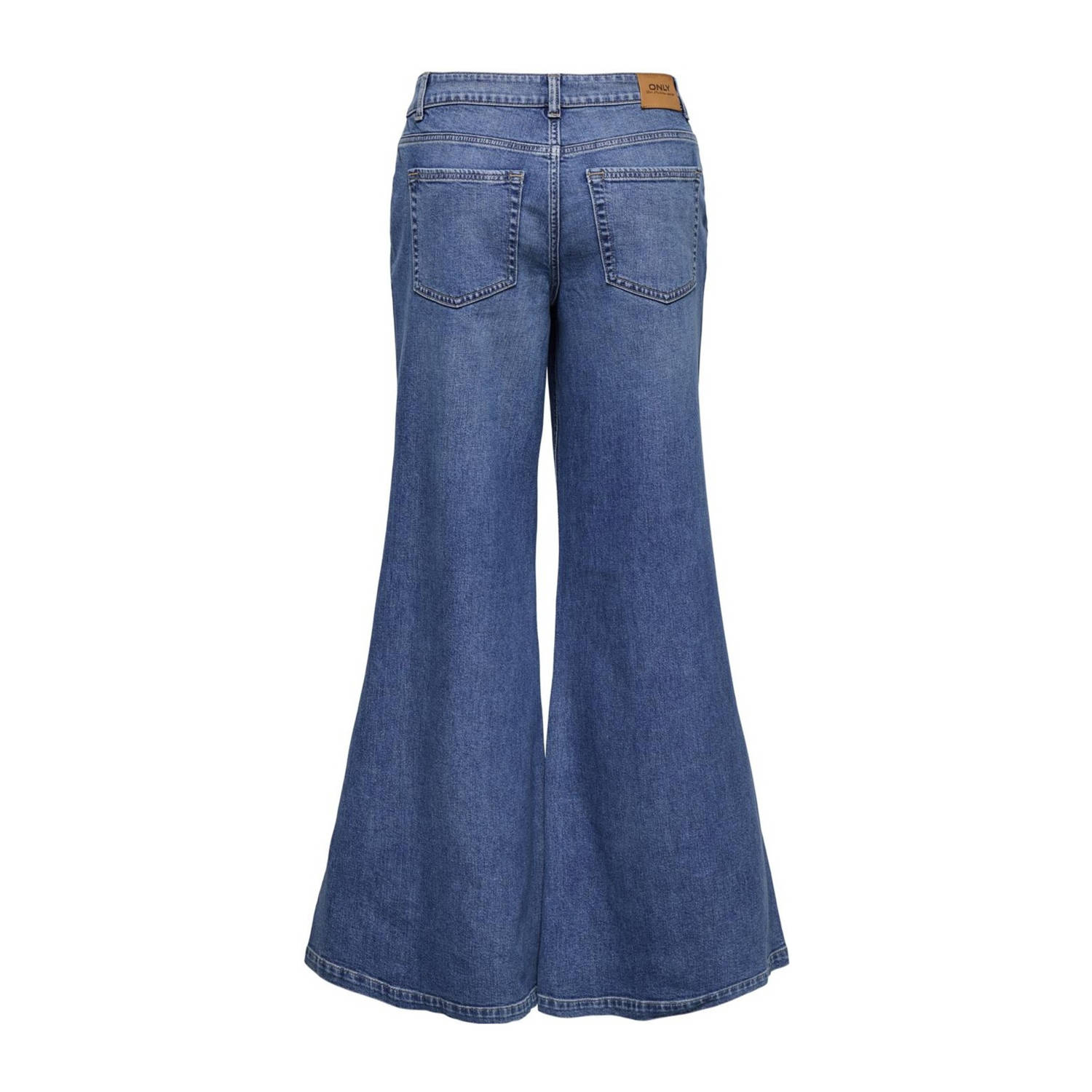 ONLY wide leg jeans dark blue denim