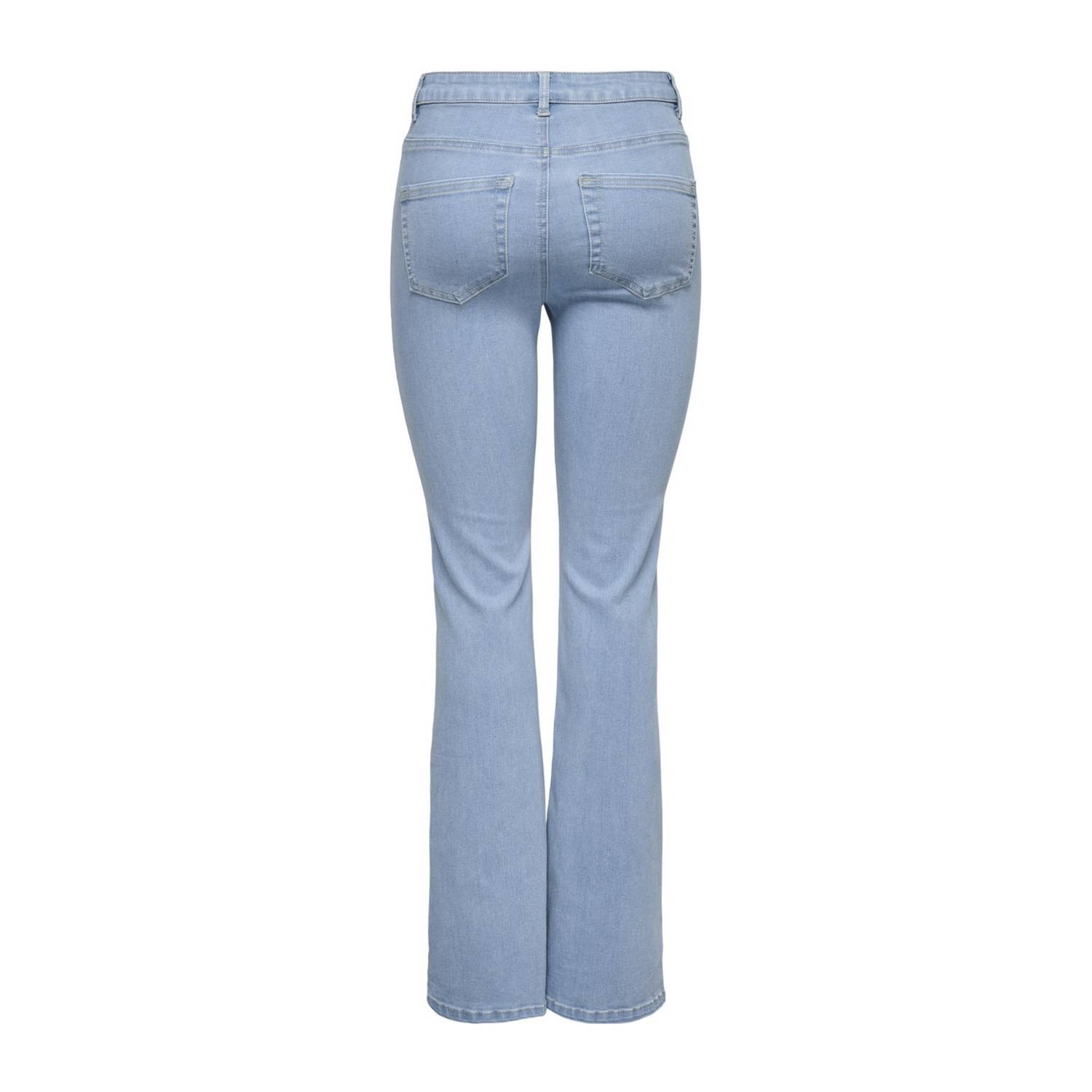 ONLY high waist flared jeans light blue denim