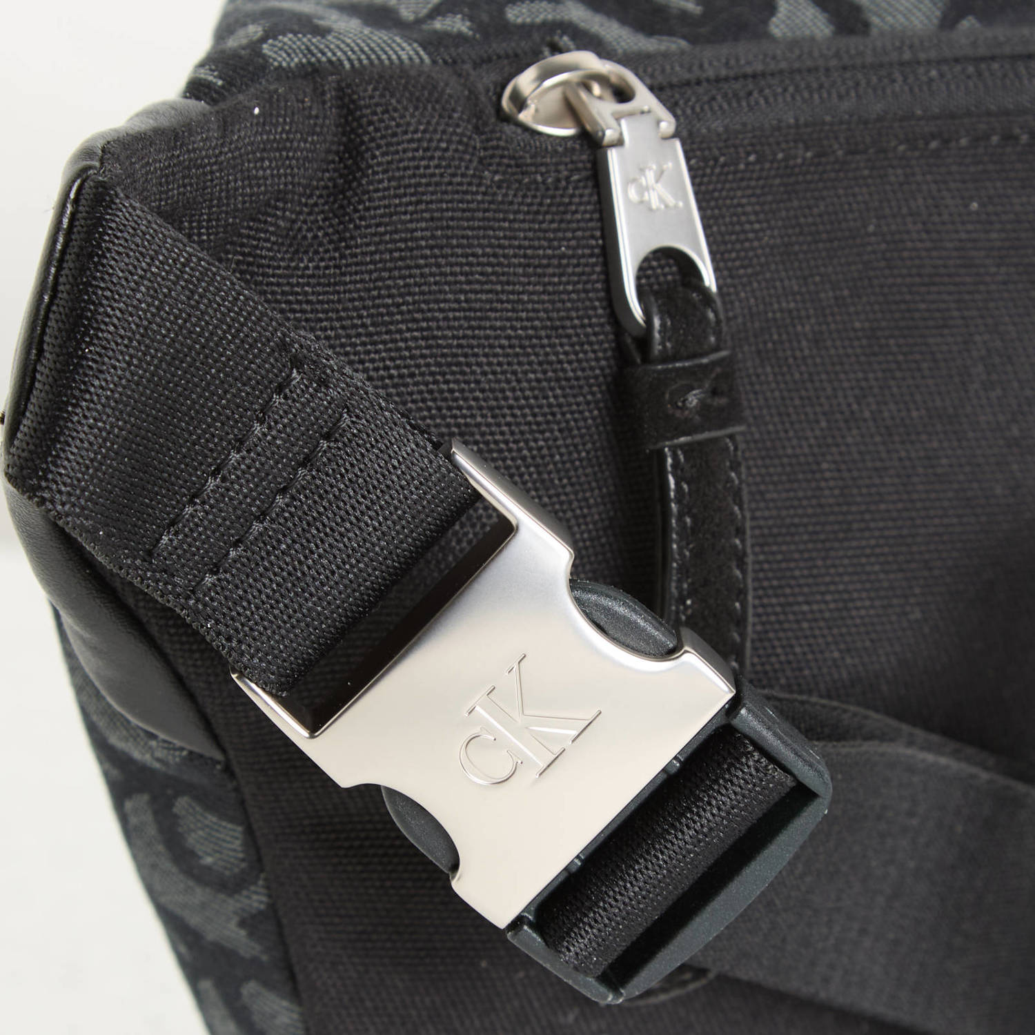Calvin Klein heuptas met logoprint zwart