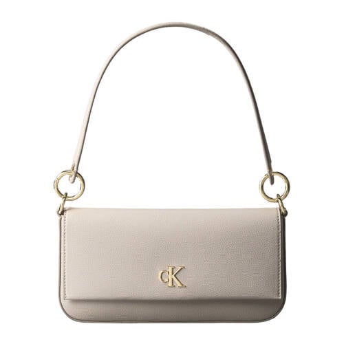 Calvin Klein schoudertas ecru afbeelding
