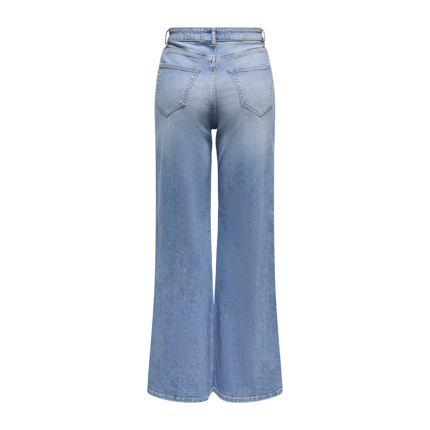 ONLY high waist wide leg jeans light blue denim