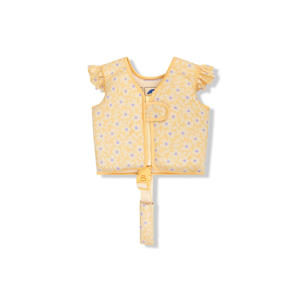 Swim Essentials Zwemvest Gele Bloemen 1-2 jaar