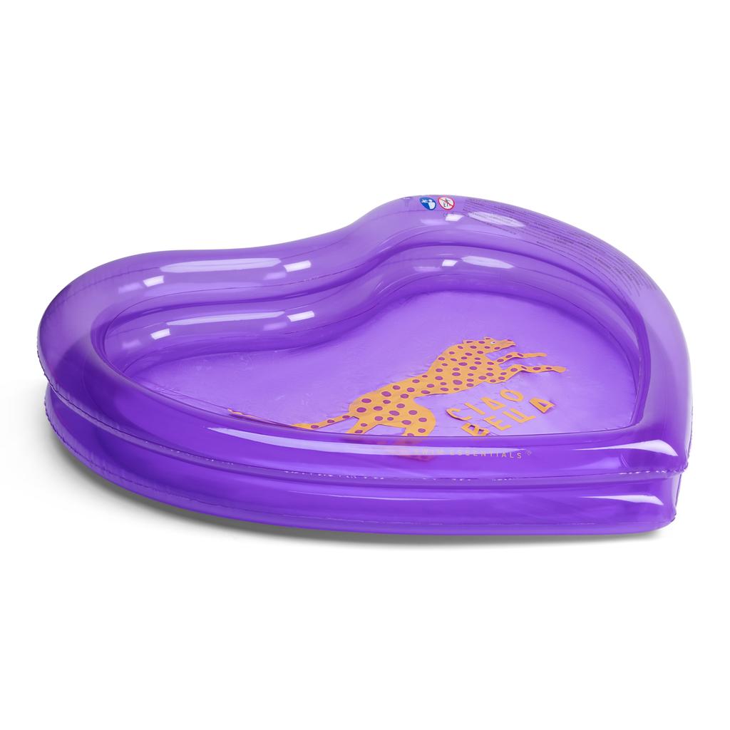 Swim Essentials Wild Heart - Paars Hart zwembad 150 cm