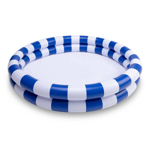Swim Essentials Flow - Blauw/Wit Baby Zwembad Ø 100 cm afbeelding