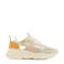 Graceland chunky sneakers beige/lichtgroen