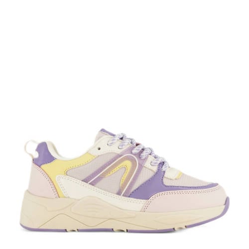 Graceland chunky sneakers paars/beige afbeelding