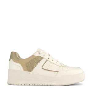 sneakers wit/beige