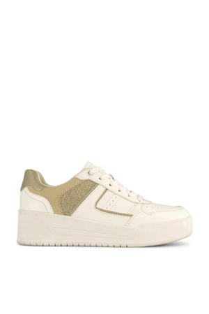 sneakers wit/beige