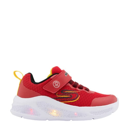 Skechers sneakers met lichtjes rood afbeelding