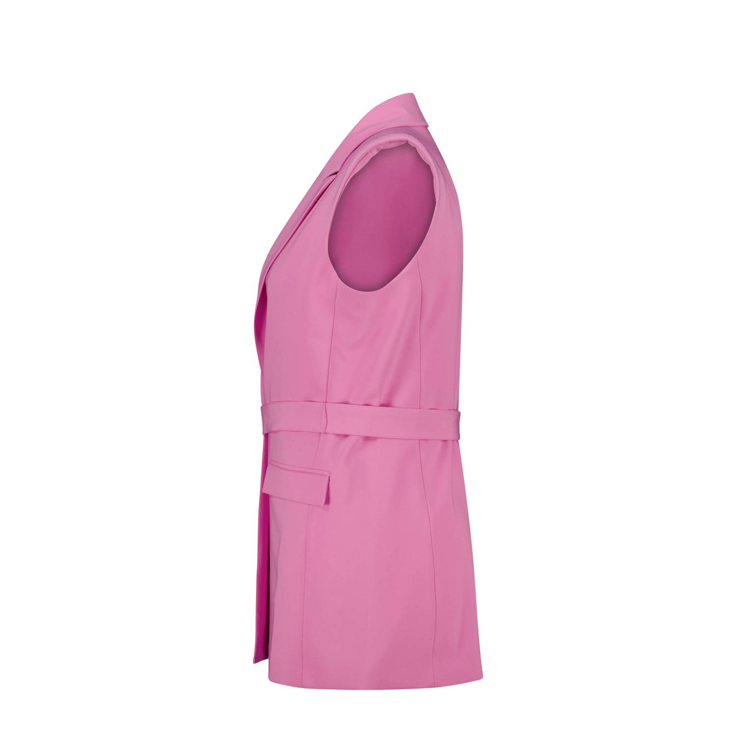 MS Mode gilet roze